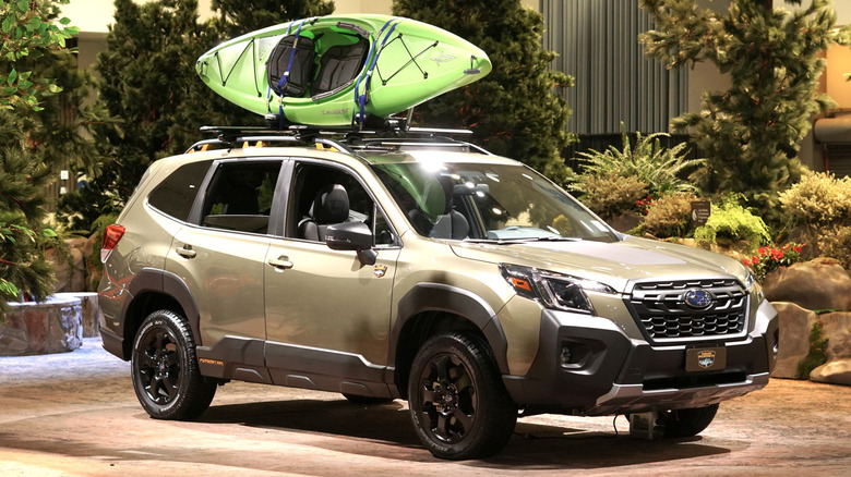 Subaru booth at the 2024 LA Auto Show