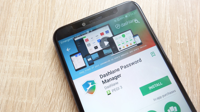 Dashlane Google PlayStore