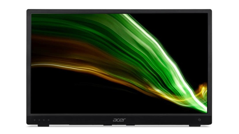 Acer portable monitor on display