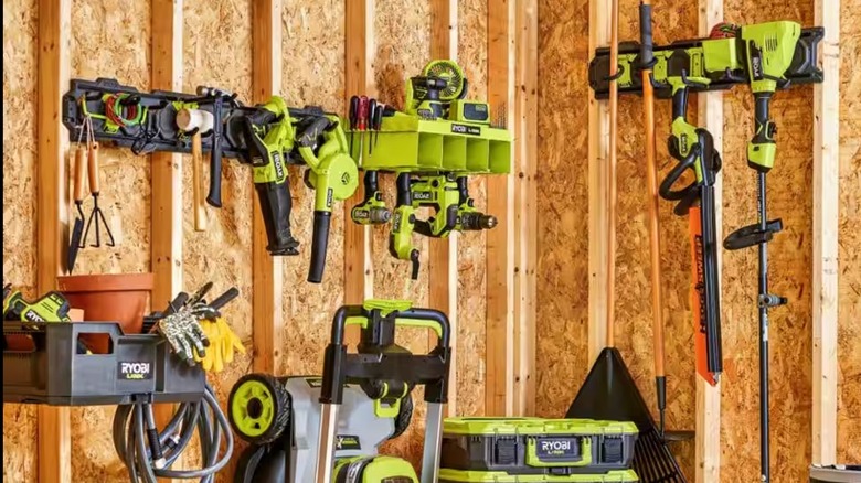 Ryobi shed