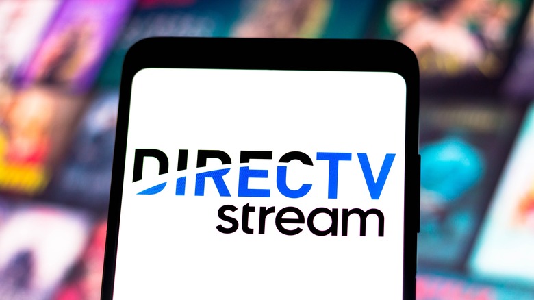 DirecTV logo on phone