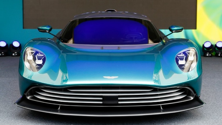Aston Martin Valhalla on display