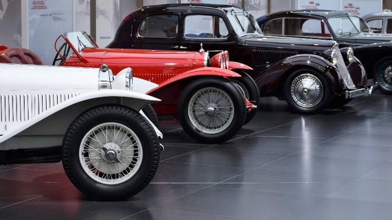 1930s Alfa Romeos lined up