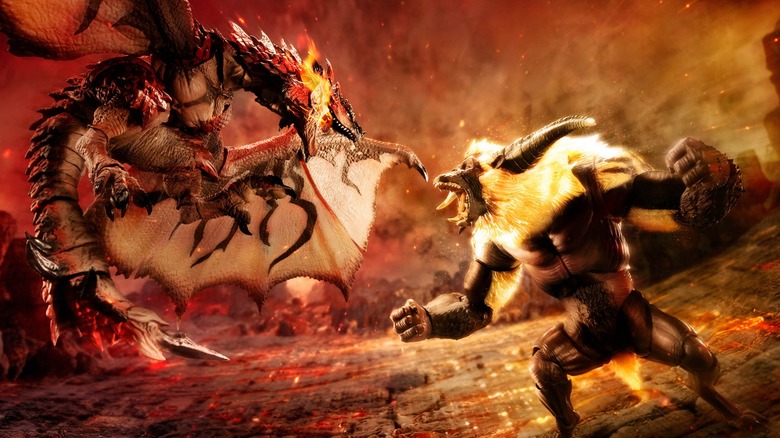 rathalos furious rajang s.h. monsterartrs articulation