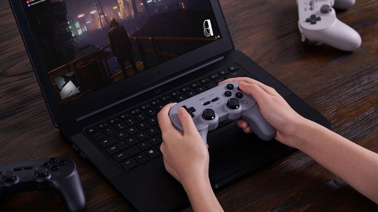 8bitdo pro 2 third party controller laptop