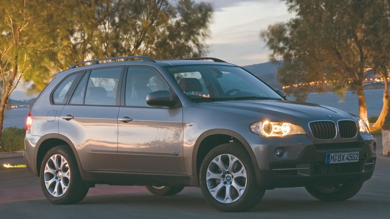 BMW X5 3.0d on display