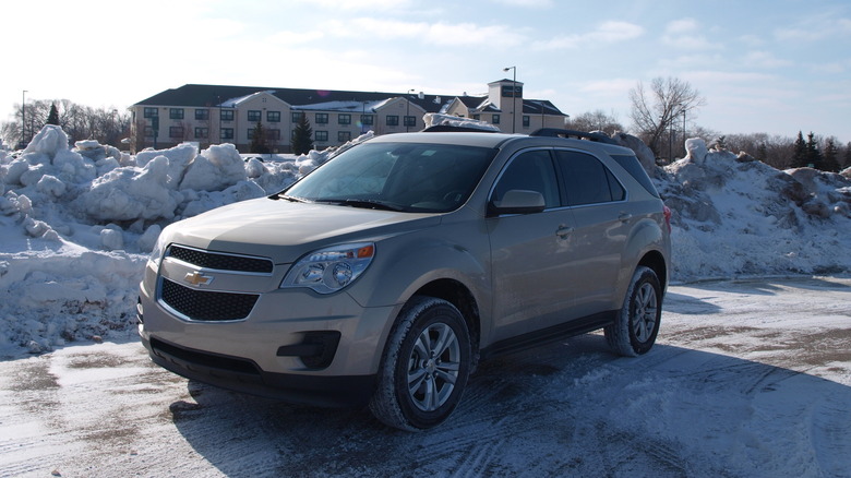 Great snowy 2010 Chevy Equinox