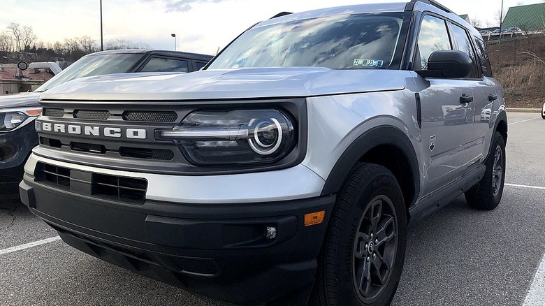 2021 Silver Ford Bronco Sport Big Bend