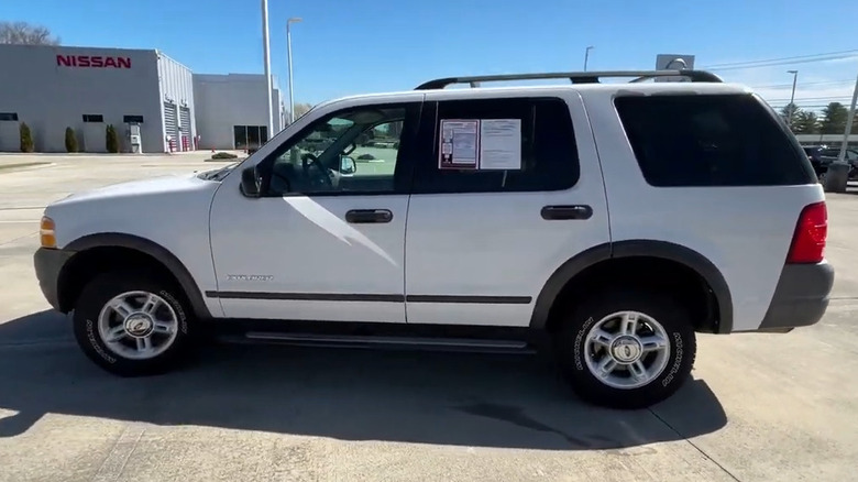 2004 Ford Explorer on dealership lot