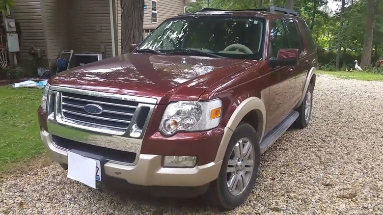 2010 Ford Explorer parked near home