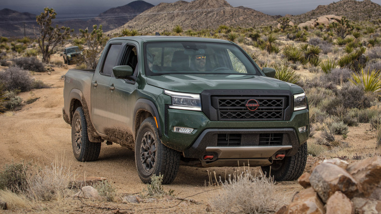 2023 Nissan Frontier off-road