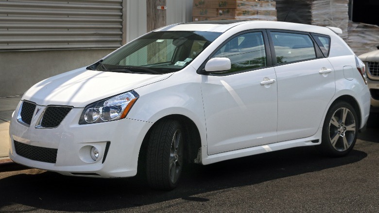 Pontiac Vibe parked street