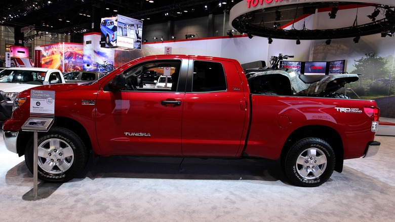 2013 Toyota Tundra on display