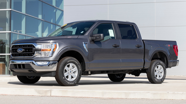 Ford F-150 XLT gray color