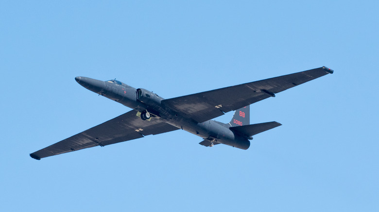 Lockheed U-2 'Dragon Lady' in the sky