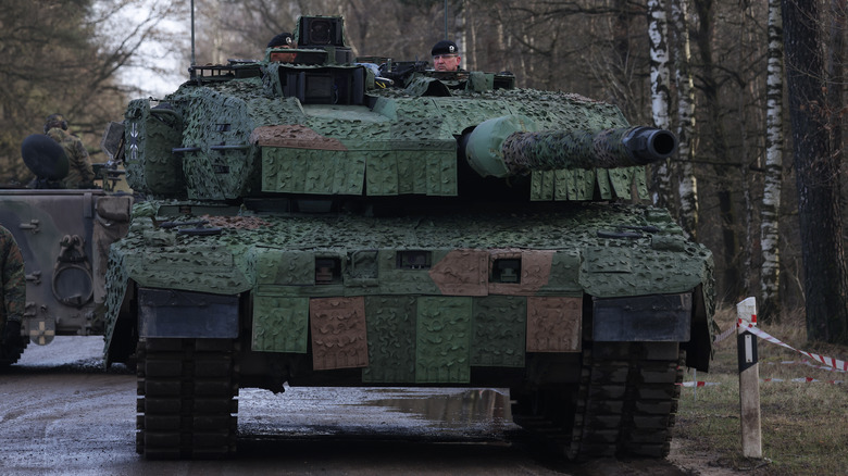 German Leopard 2 tank