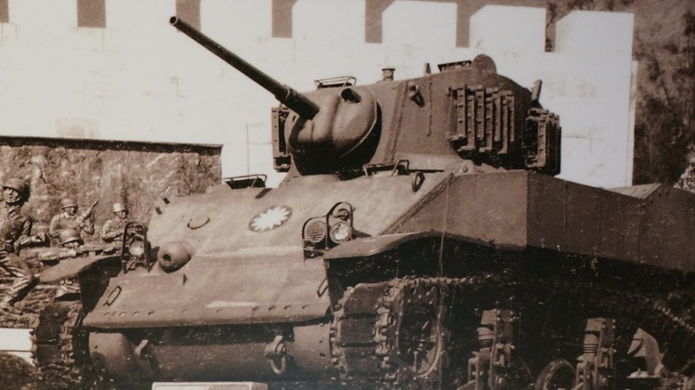 Republic of China Army M5A1 tank