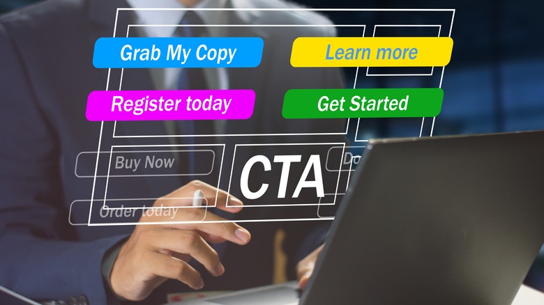 CTA examples graphic