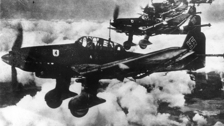 Stuka dive bombers