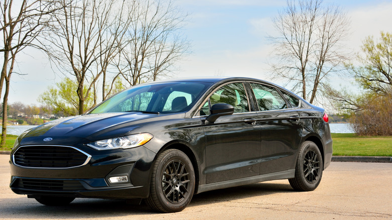 Ford Fusion parked