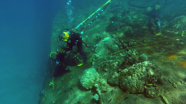 navy divers on prinz eugen