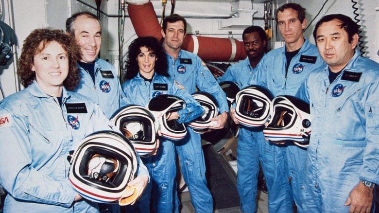 Crew of Space Shuttle Challenger STS-51L Mission