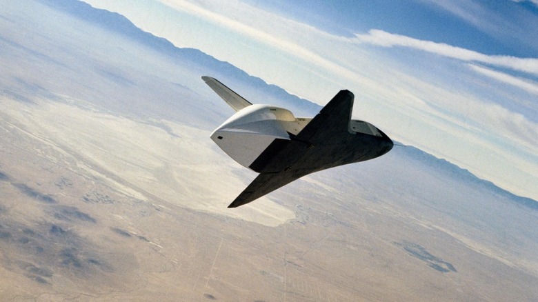 Space Shuttle Enterprise in flight