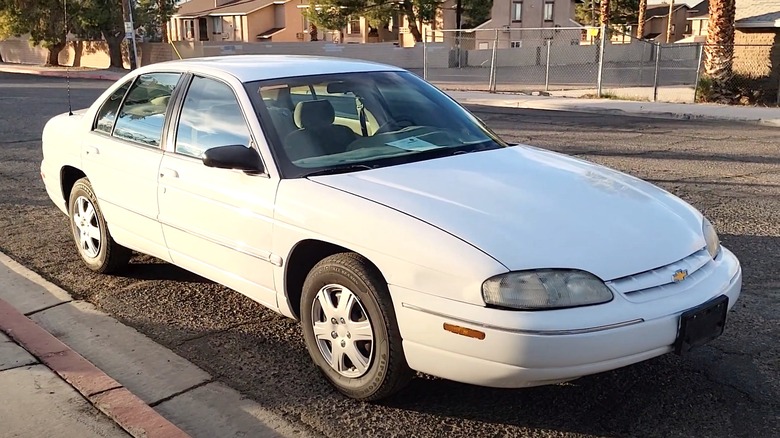 Chevy Lumina parked on street