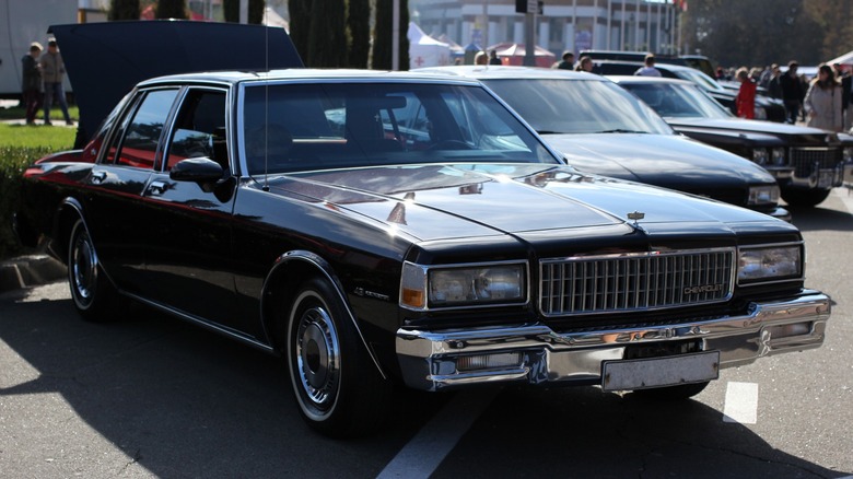 1985 Chevrolet Caprice on display at a car show