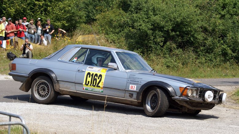 mercedes 450 slc rally car 2008