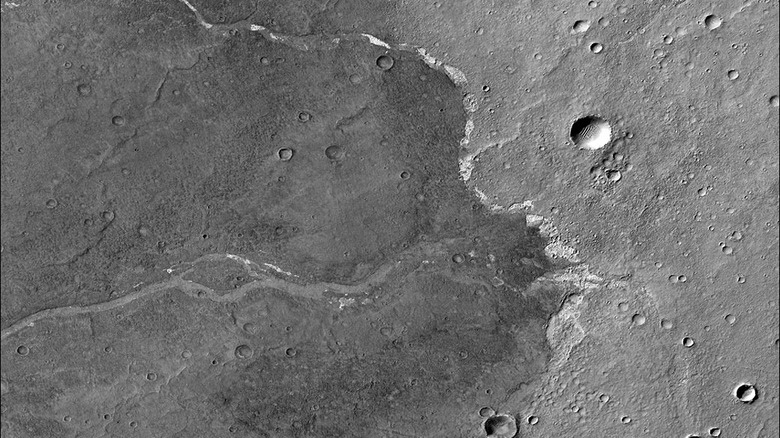 Salt deposits on Mars