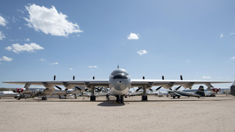 Convair B-36 Peacemaker outdoors wingspan