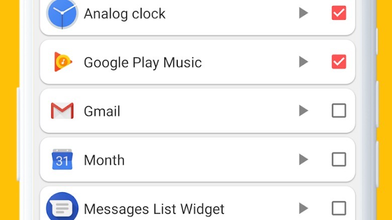 Creating pop-up widgets on Android