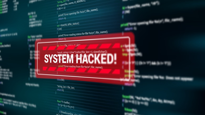 system hacked computer popup