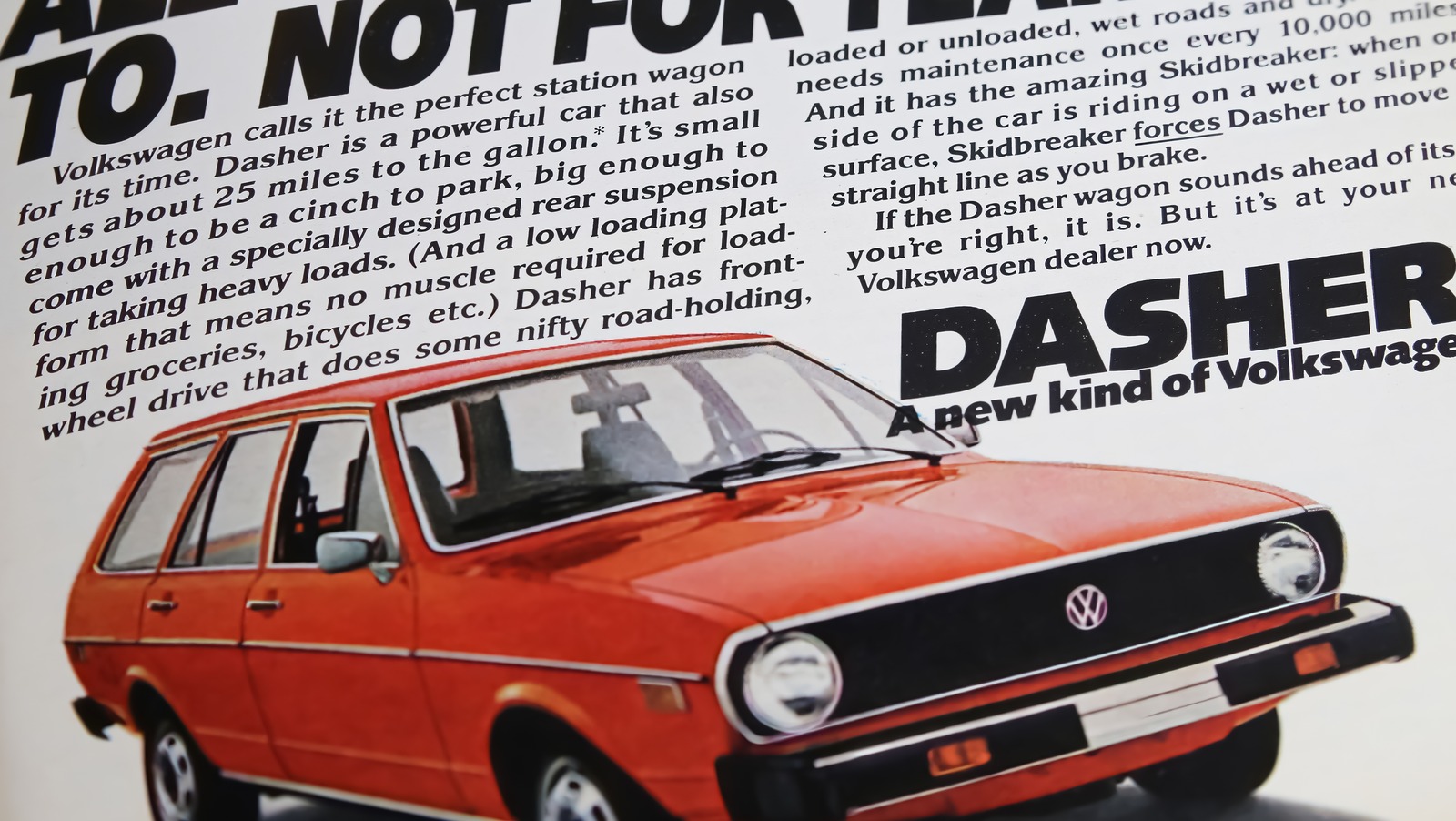The Volkswagen Diesel Dasher Wagon: When Was It Made & How Fast Could It Go