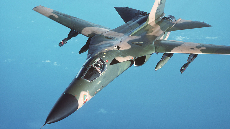 F-111 in the air 