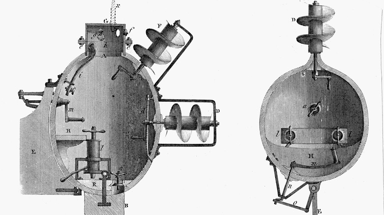 Diagram turtle submarine