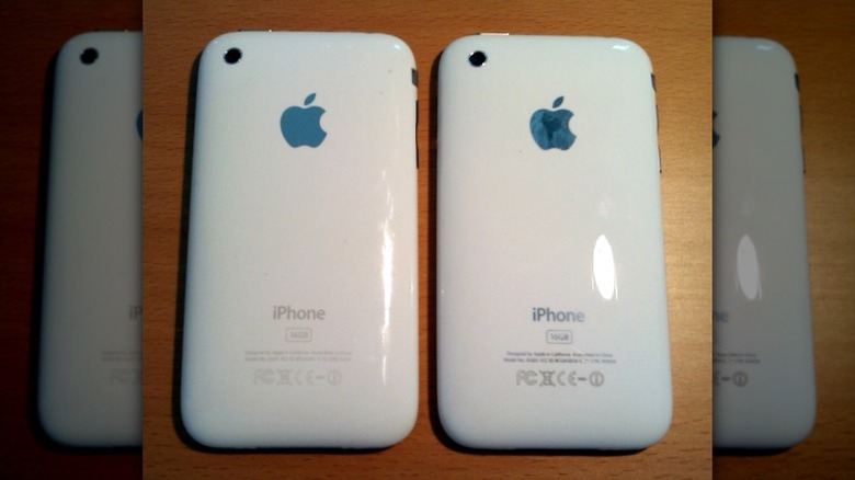 iPhone 3G and iPhone 3GS backs