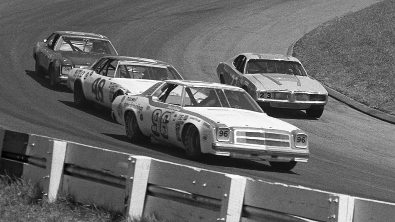 Vintage NASCAR racing
