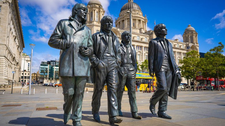 Liverpool Beatles statues