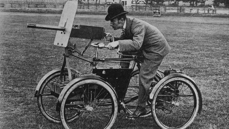 Simms' Motor Scout Quadricycle