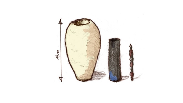 Diagram of the Parthian battery