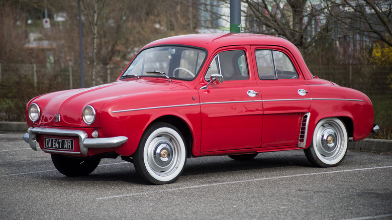 Red Renault Dauphine