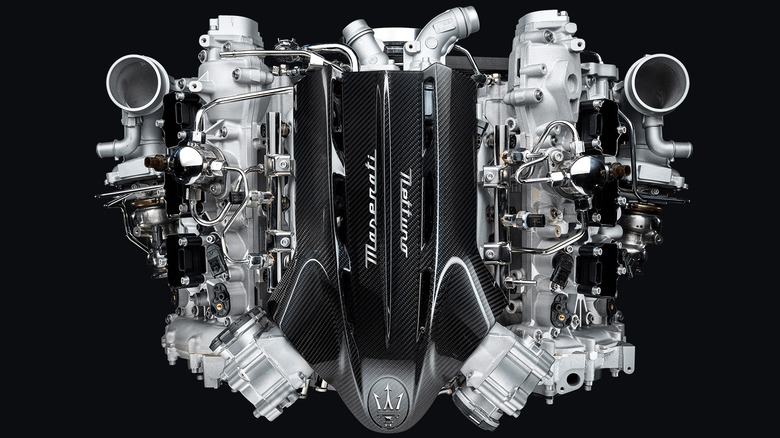 Maserati MC20 Nettuno V6 engine