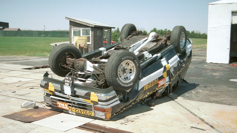 1994 Ford Explorer crash test