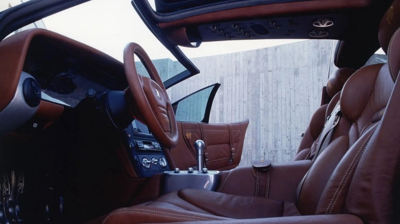 1997 Alfa Romeo Scighera interior leather
