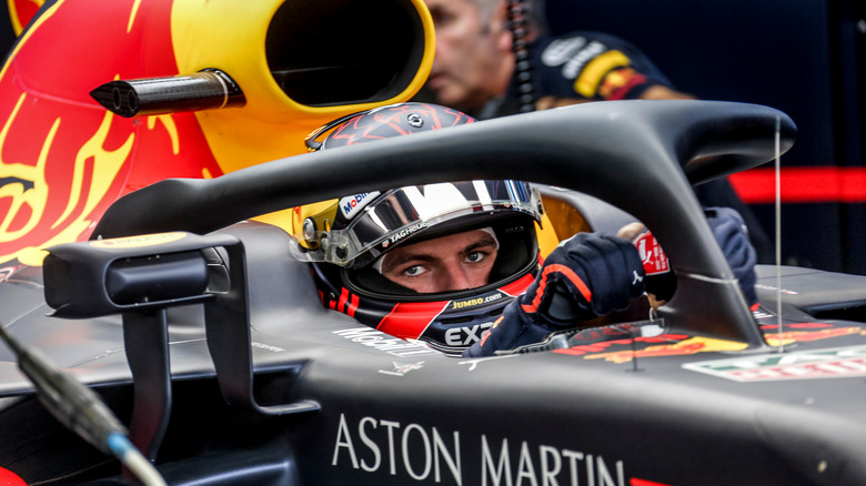 Formula One Halo Verstappen