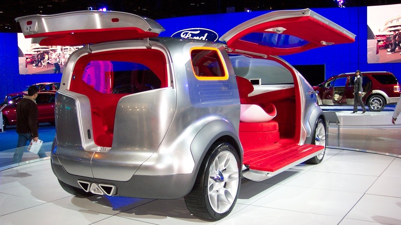 Ford Airstream Concept in showroom