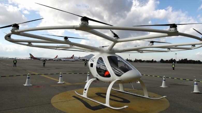 Volocopter at the airport
