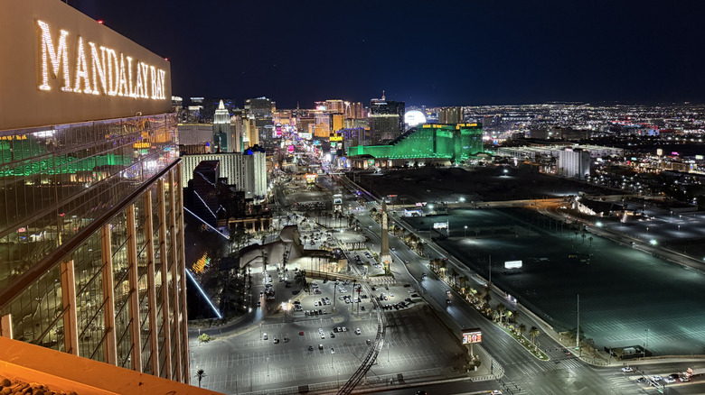 View of the Las Vegas Strip at night